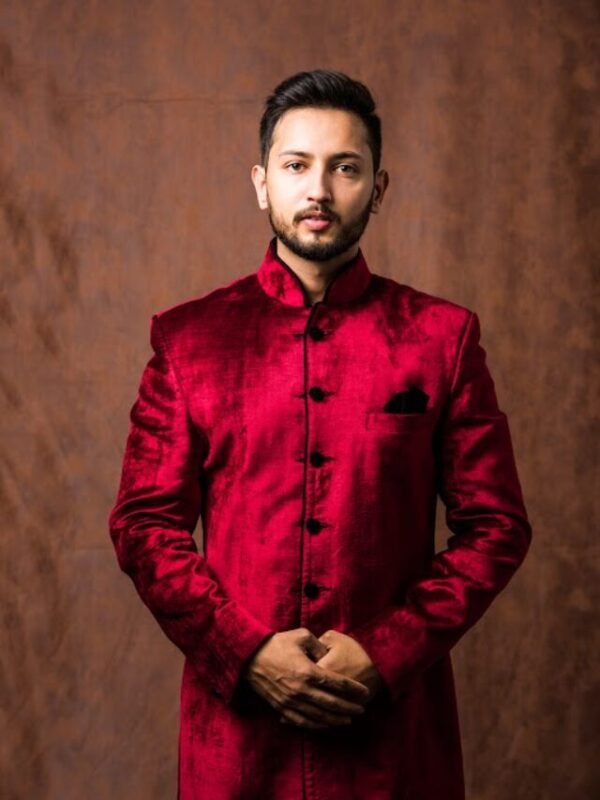 royal velvet sherwani